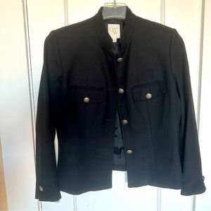 Black Wool Jacket…Fitted